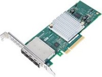  SAS Adaptec HBA 1000-16e SGL, 16  , PCI-Ex8, 12GB/s, 4 x mini SAS HD (SFF-86