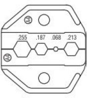 Hyperline HT-3A4   HT-336FM   RG-58, 59, 62, 174 (.255/.187/.068/.213)