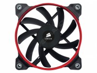    Corsair Air Series AF120 Quiet Edition High Airflow 120mm Fan, black with blu