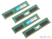  DDR4 64Gb 4x16GB (pc-17000) 2133MHz Crucial Dual Rank CT4K16G4DFD8213