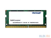     SO-DDR4 4Gb PC4-17000 2133MHz DDR4 DIMM Patriot PSD44G213381S