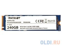   SSD PCIE 240 Gb Patriot HellFire M2 2280 PH240GPM280SSDR