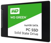 SSD   2.5" 240Gb Western Digital Green Read 540Mb/s Write 430Mb/s SATAIII WDS