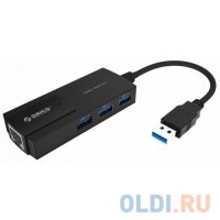  USB Orico HR02-U3 () USB 3.0 x 3, RJ45*1  