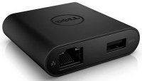  USB-C - HDMI/VGA/Ethernet/USB 3.0 (Dell 470-ABRY)