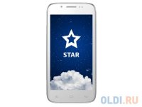  KENEKSI Star 4.5"" 960x540 1.3GHz 4 Core 512MB RAM 4GB 8Mpix/1.3Mpix 2 Sim Android 4.2 Whit