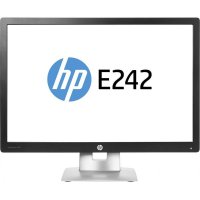  24" HP EliteDisplay E242   IPS 1920x1200 250 cd/m^2 7 ms HDMI VGA DisplayPo