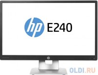  23.8" HP EliteDisplay E240  IPS 1920x1080 250 cd/m^2 7 ms VGA HDMI DisplayPort USB M1N