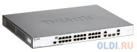  D-Link Switch DES-3200-28P   24x10/100Mbps, 4 Combo 1000BASE-T/SFP,