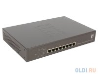  LevelOne FEP-0811 8-port PoE Fast Ethernet Switch