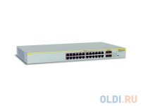  Allied Telesis AT-8000GS/24POE Layer 2 24  10/100/1000Mbps 4xSFP POE