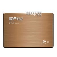   HDD 60Gb SSD Silicon Power V70 (SP060GBSS3V70S25, SATA-III, 2.5", MLC)