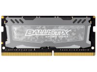  SO-DIMM DDR4 8Gb (pc-19200) 2400MHz Crucial Ballistix Sport LT Grey CL16 DR x8 BLS8G4S240FSD