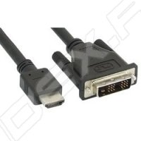  HDMI(m)-DVI-D(m) (OXION OX-HDMIDVI1.8) ()