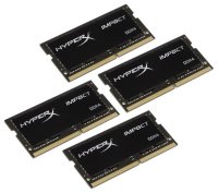   SO-DIMM DDR4 Kingston 32Gb PC-19200 2400MHz (HX424S15IBK4/32) (4x8Gb KIT)