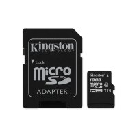   16Gb - Kingston MicroSDHC Class 10 UHS-I U1 Canvas Select SDCS/16GB   