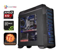   AMD   Game G757 A10-X4 7860K 3.6GHz, 4Gb DDR3, 2Tb, 120Gb SSD, DVD-RW