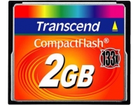 2Gb   CompactFlash (CF) Transcend CompactFlash Card, 133X (TS2GCF133)