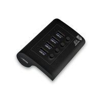  USB Jet.A JA-UH34 USB 3.0 4 ports Black