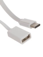  BROSCO OTG USB - USB Type-C White OTG-CABLE-02-WHITE