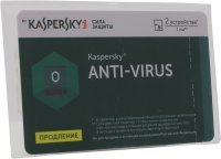   Kaspersky Anti-Virus Russian 2-Desktop 1 year Renewal Card KL1171ROBFR