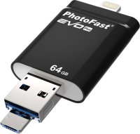  USB 64Gb PhotoFast i-FlashDrive MAX G2 U3 IFDMAXG264GB