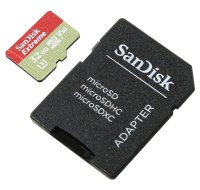   32Gb - SanDisk - Micro Secure Digital Extreme Class 10 UHS-I V30 SDSQXVF-032G-GN6AA  