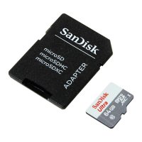   64Gb - SanDisk Ultra - Micro Secure Digital XC Class 10 UHS-I SDSQUNB-064G-GN3MA  