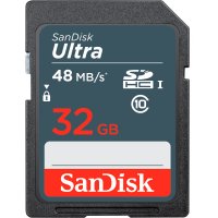   32Gb - SanDisk Ultra - Secure Digital HC Class 10 48MB/s UHS-I SDSDUNB-032G-GN3IN (