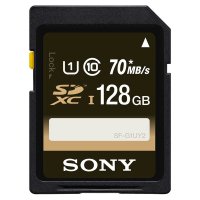   128Gb - Sony UHS-1 Class 10 Secure Digital XC SF-G1UYT2 (!)