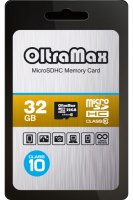   32Gb - OltraMax - Micro Secure Digital HC Class 10 OM0032GCSDHC10-W/A-AD (!