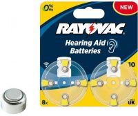  Varta Rayovac acoustic Type 10 8  Hearing Aid PR70 PR-48