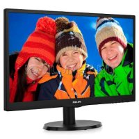   Philips 243V5QSBA 23.6" VA LED black VGA DVI