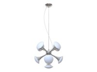   Luce Solara Moderno 3019/9S Chrome/White