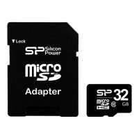   32Gb - Silicon Power - Micro Secure Digital HC Class 10 SP032GBSTH010V10-SP  