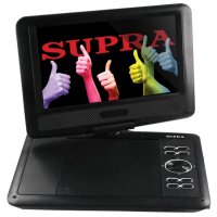  DVD  7" Supra SDTV-713UT Black + 