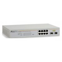  Allied Telesis AT-GS950/8 8 port 10/100/1000TX WebSmart with 2 SFP bays