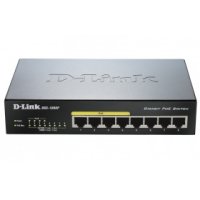 D-Link (DGS-1100-08P)   (8UTP 10/100/1000Mbps PoE)