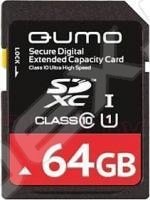   SDXC 64Gb QUMO Class 10 QM64GSDXC10/U1 CL10