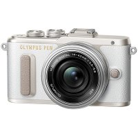   Olympus E-PL8 white + 14-42 EZ silver