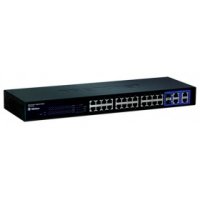  TRENDnet TEG-424WS Gigabit Web Smart Switch (24UTP 10/100Mbps + 2UTP 1000Mbps+ 2Combo 100