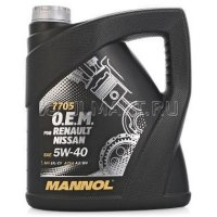   Mannol O.E.M. for Renault Nissan 5W40, 4 , 