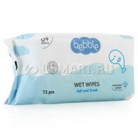 Bebble   Wet Wipes 72 