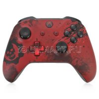   Microsoft Controller for Xbox One [WL3-00003], [Xbox One], Gear of War Crimson