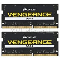   SO-DIMM DDR4 Corsair 16Gb 2400MHz PC-19200 (CMSX16GX4M2A2400C16) (2x8Gb KIT)