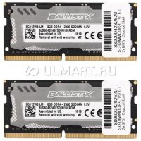   SO-DIMM DDR4, 16  (2x8 ), Crucial Ballistix Sport LT, BLS2C8G4S240FSD