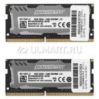   SO-DIMM DDR4, 32  (2x16 ), Crucial Ballistix Sport LT, BLS2C16G4S240FSD