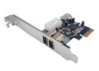  IEEE1394 (2 . 6pin + 1 . 6pin) STLab "F-261" (PCI-E x1) (ret) [91119]