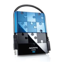   ADATA (AHV610-1TU3-CBKBL) DashDrive HV610 Black-Blue USB3.0 Portable 2.5"HDD 1Tb EXT (R