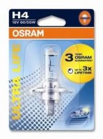   OSRAM H4 Ultra Life 12V 60/55W, 1 ., 64193ULT-01B